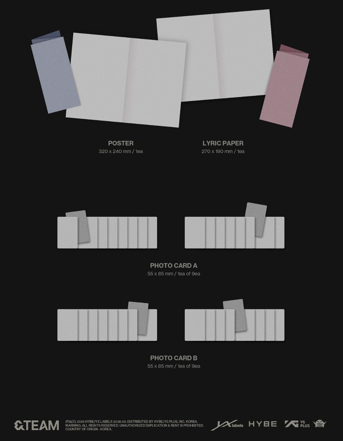 &TEAM - MARK ON ME (2ND KOREAN MINI ALBUM) Nolae