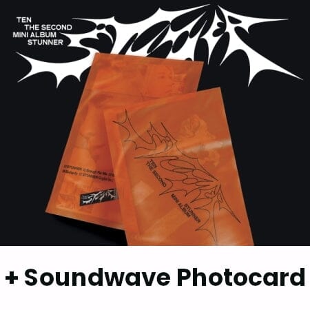 TEN (NCT) - STUNNER (PACK BOOK VER.) + Soundwave Photocard Nolae