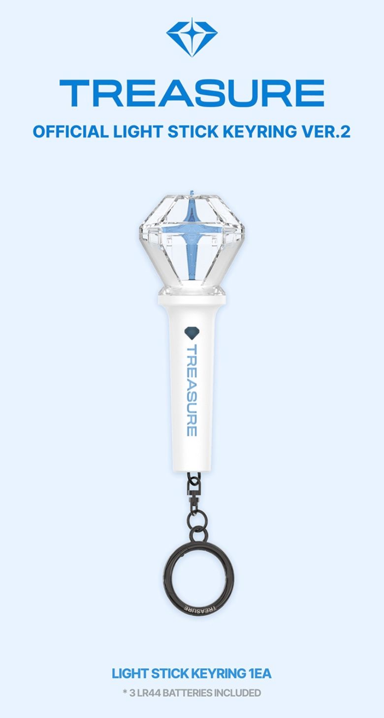 TREASURE - OFFICIAL LIGHT STICK KEYRING VER.2 Nolae