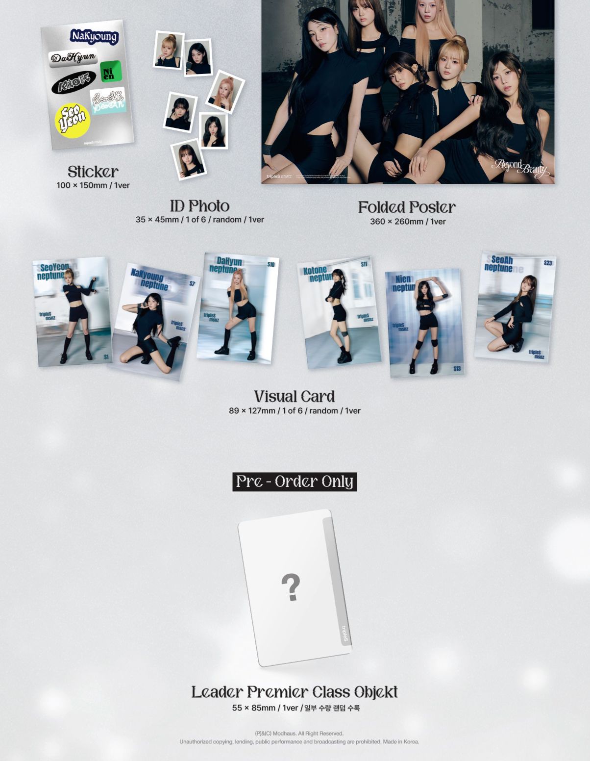 TRIPLE S MSNZ - BEYOND BEAUTY Nolae