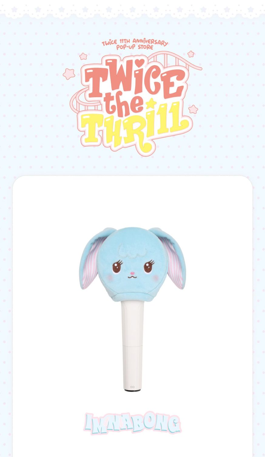 TWICE - 11TH ANNIVERSARY POP-UP STORE 'TWICE THE THRILL' MD Nolae
