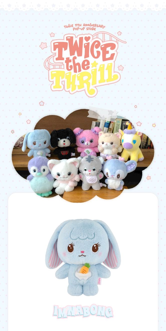 TWICE - 11TH ANNIVERSARY POP-UP STORE 'TWICE THE THRILL' MD Nolae