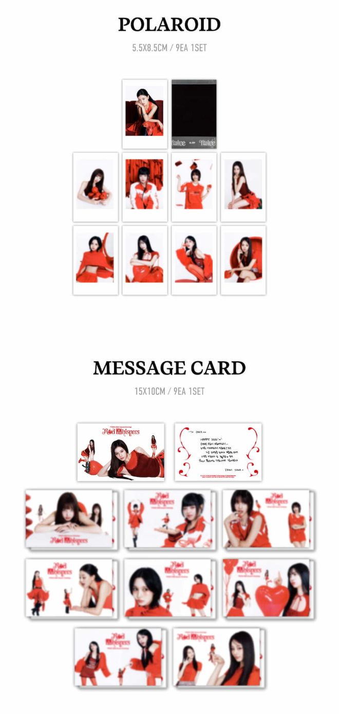 TWICE RED WHISPERS 2026 シーグリ新品未開封　fans特典 TWICE シーグリ 2026 Red Whispers ジョンヨンFANS特典 - メルカリ