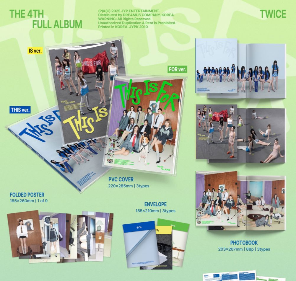 TWICE - THIS IS FOR + FANS SHOP Photocard Nolae