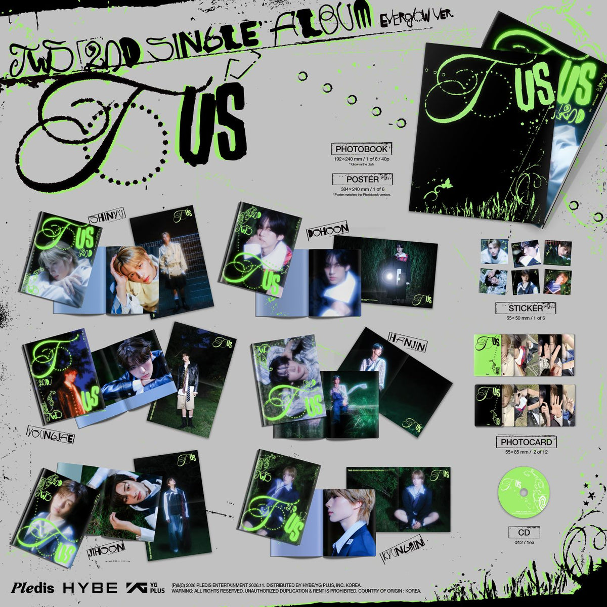 TWS - TO US (EVERGLOW VER.) Nolae
