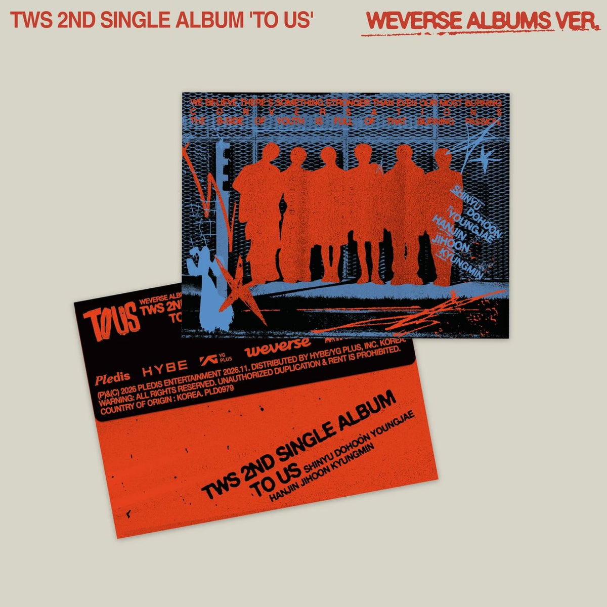 TWS - TO US (WEVERSE ALBUMS VER.) Nolae