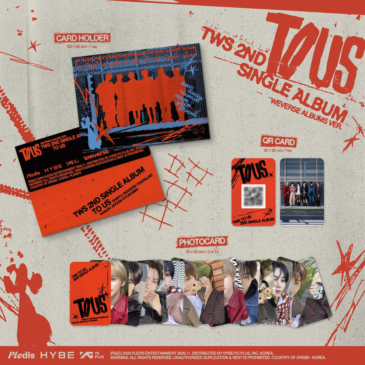 TWS - TO US (WEVERSE ALBUMS VER.) Nolae
