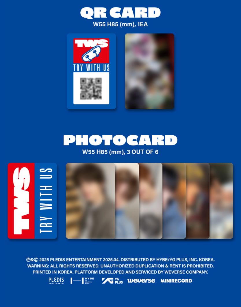TWS - TRY WITH US (WEVERSE ALBUMS VER.) Nolae