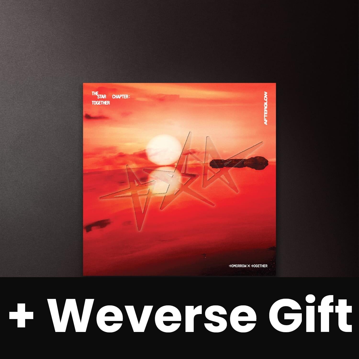 TXT - THE STAR CHAPTER: TOGETHER (AFTERGLOW VER.) + Weverse Gift Nolae