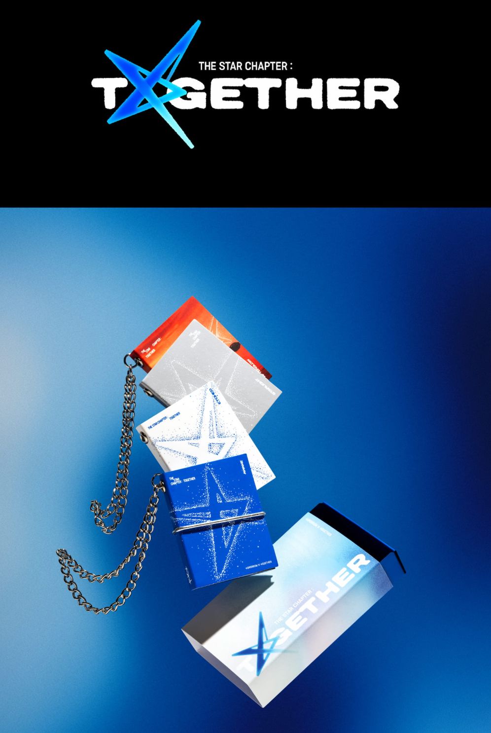 TXT - THE STAR CHAPTER: TOGETHER (MINI BOOK KEYRING VER.) Nolae