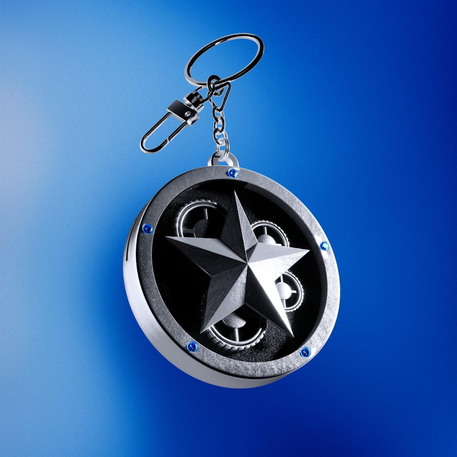 TXT - THE STAR CHAPTER: TOGETHER (STAR KEYRING VER.) Nolae
