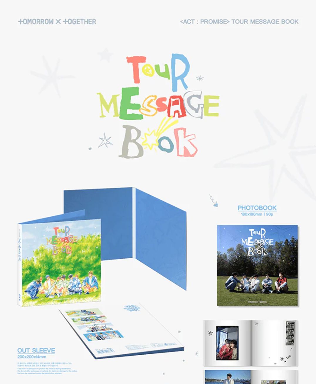 TXT - TOUR MESSAGE BOOK (ACT : PROMISE) Nolae