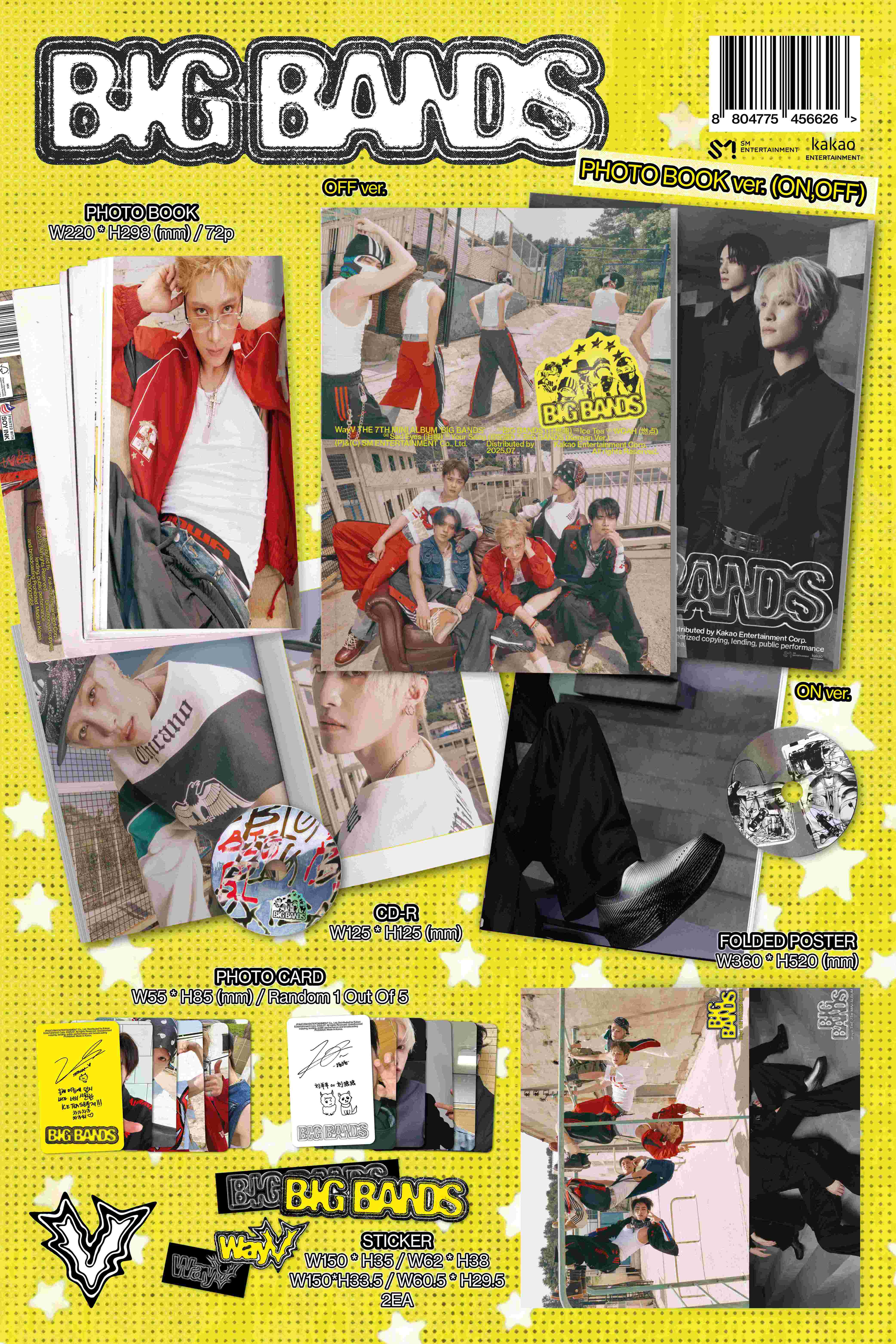 WAYV - BIG BANDS (PHOTO BOOK VER.) Nolae