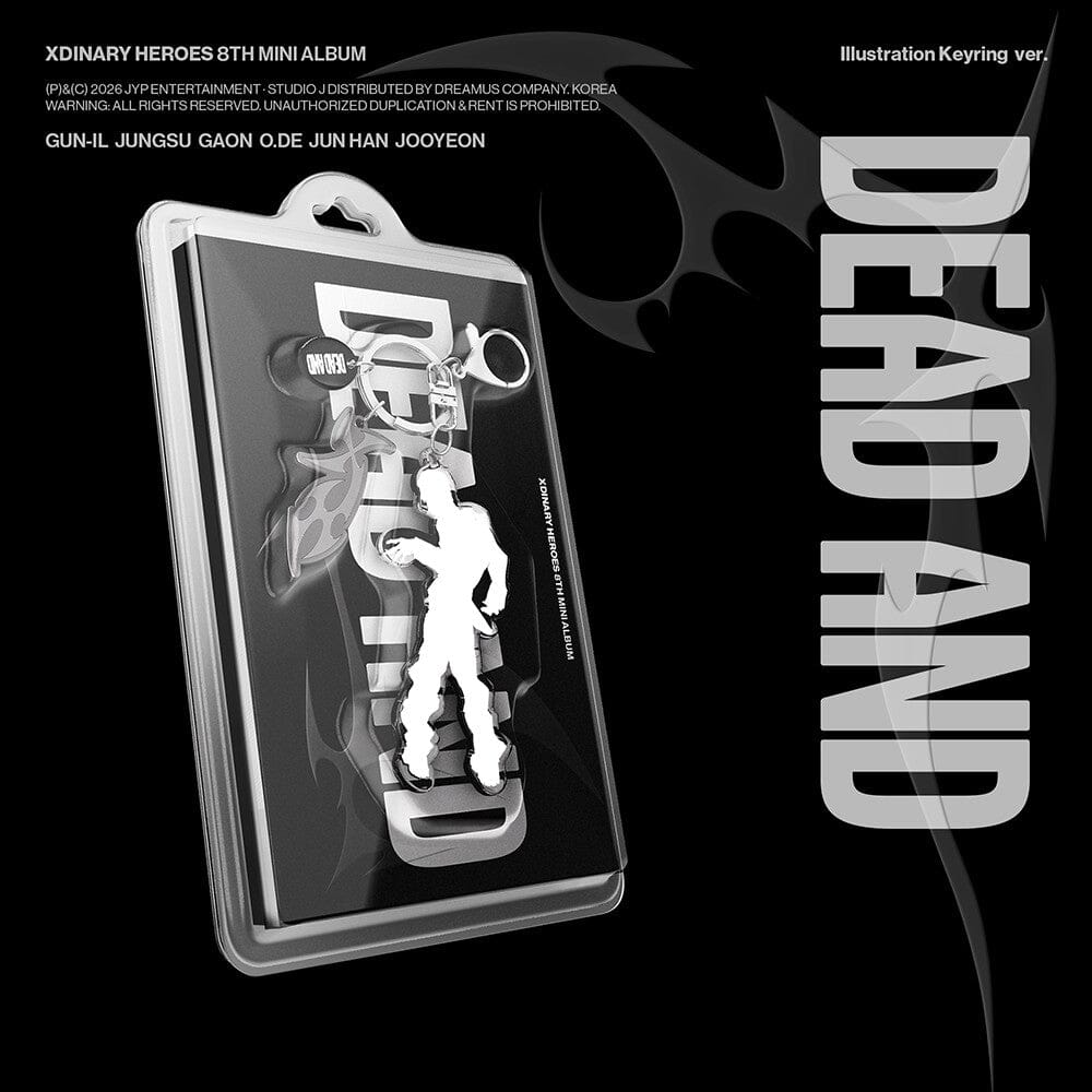 XDINARY HEROES - DEAD AND (ILLUSTRATION KEYRING VER.) Nolae