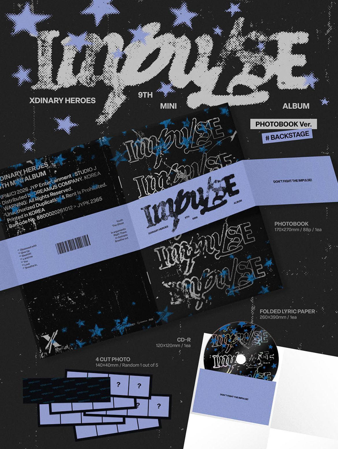 XDINARY HEROES - IMPULSE (PHOTOBOOK VER.) Nolae