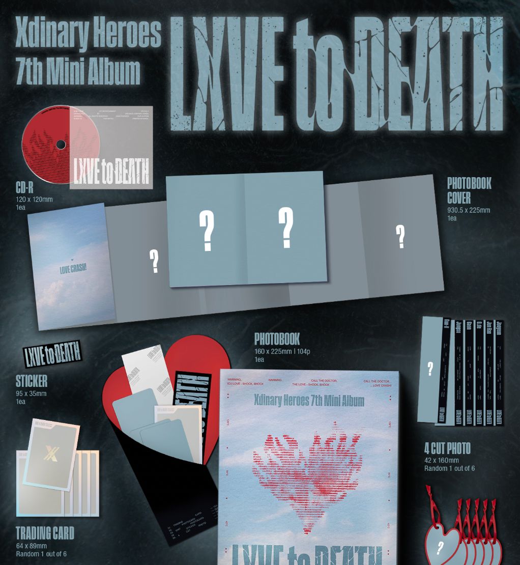 XDINARY HEROES - LXVE TO DEATH + FANS SHOP Photocard Nolae