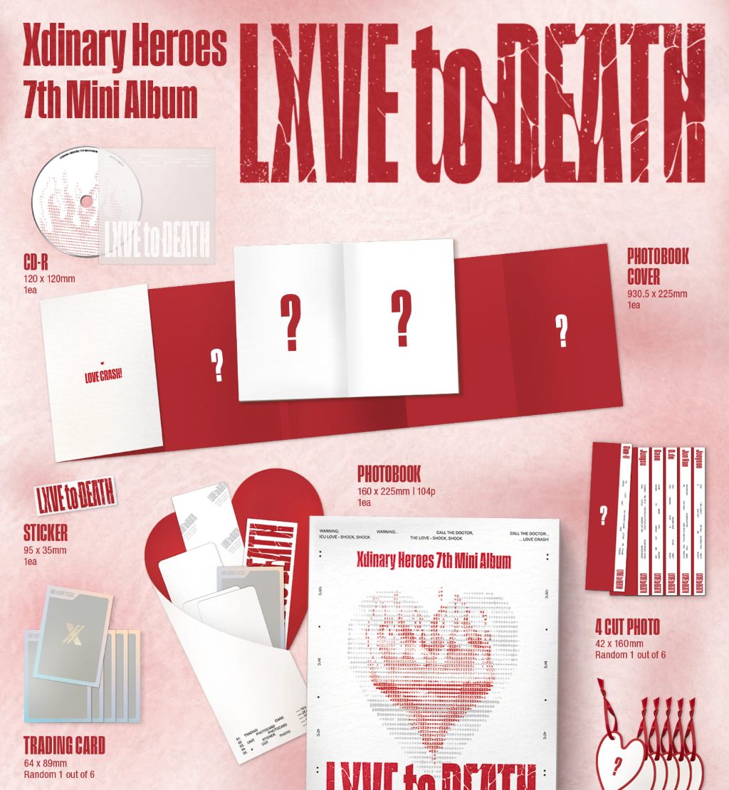 XDINARY HEROES - LXVE TO DEATH + FANS SHOP Photocard Nolae