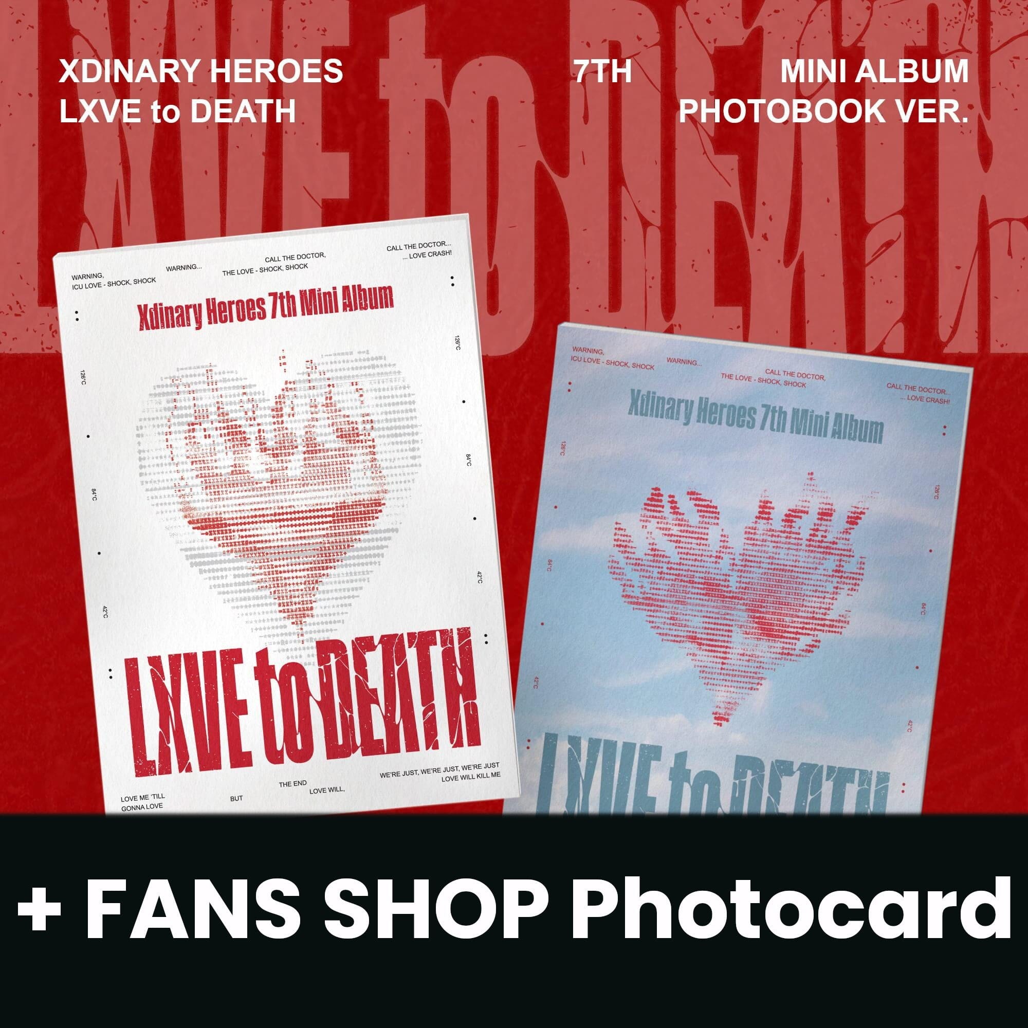 XDINARY HEROES - LXVE TO DEATH + FANS SHOP Photocard Nolae
