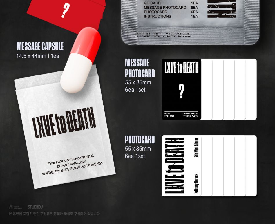 XDINARY HEROES - LXVE TO DEATH (PLATFORM ALBUM NEMO VER.) Nolae