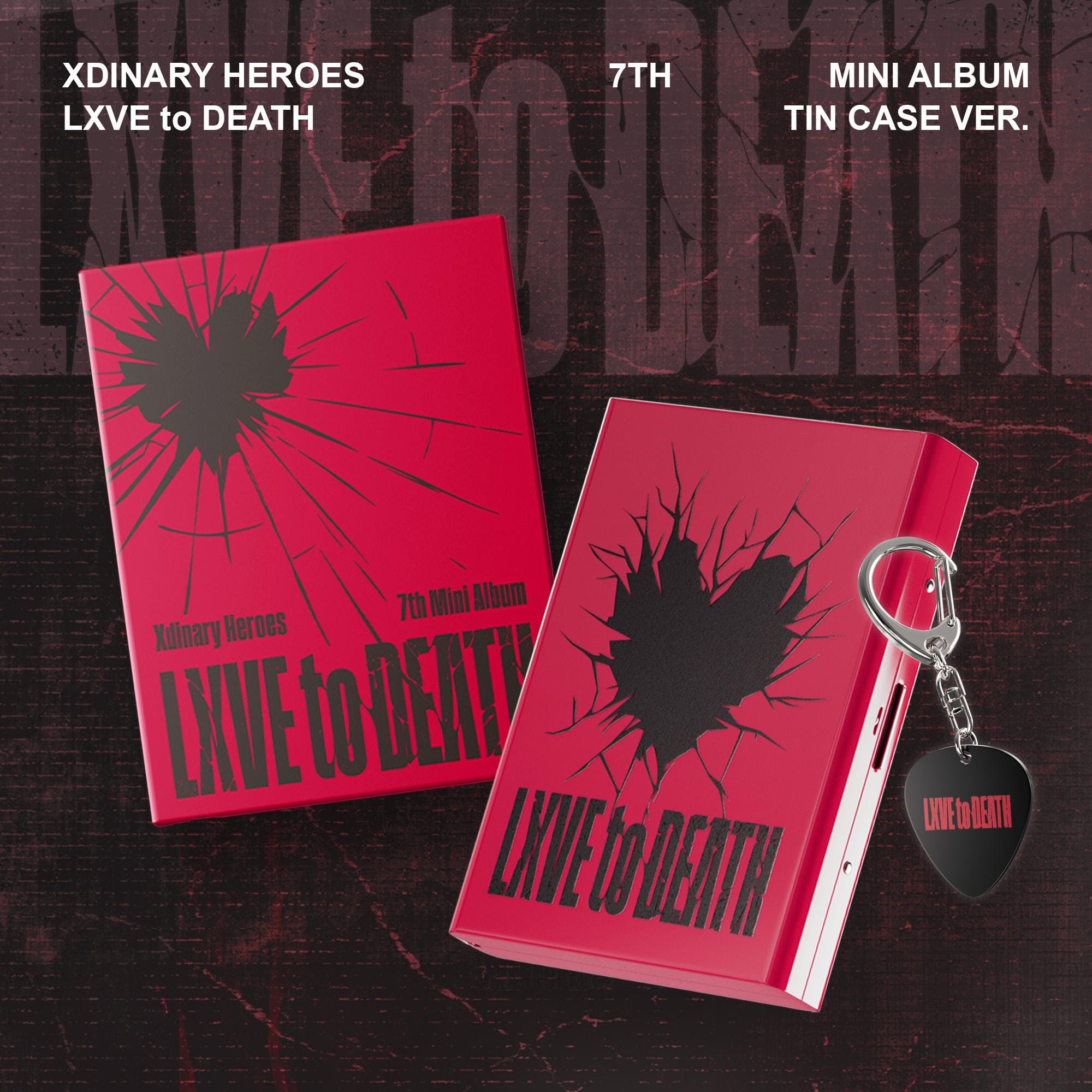 XDINARY HEROES - LXVE TO DEATH (TIN CASE VER.) Nolae