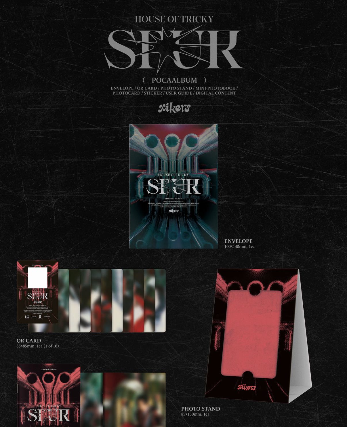 XIKERS - HOUSE OF TRICKY : SPUR (POCA ALBUM) Nolae