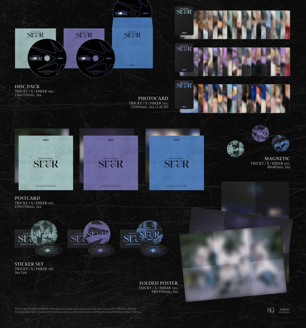 XIKERS - HOUSE OF TRICKY : SPUR + Pop Up Lucky Draw Soundwave Photocard Nolae