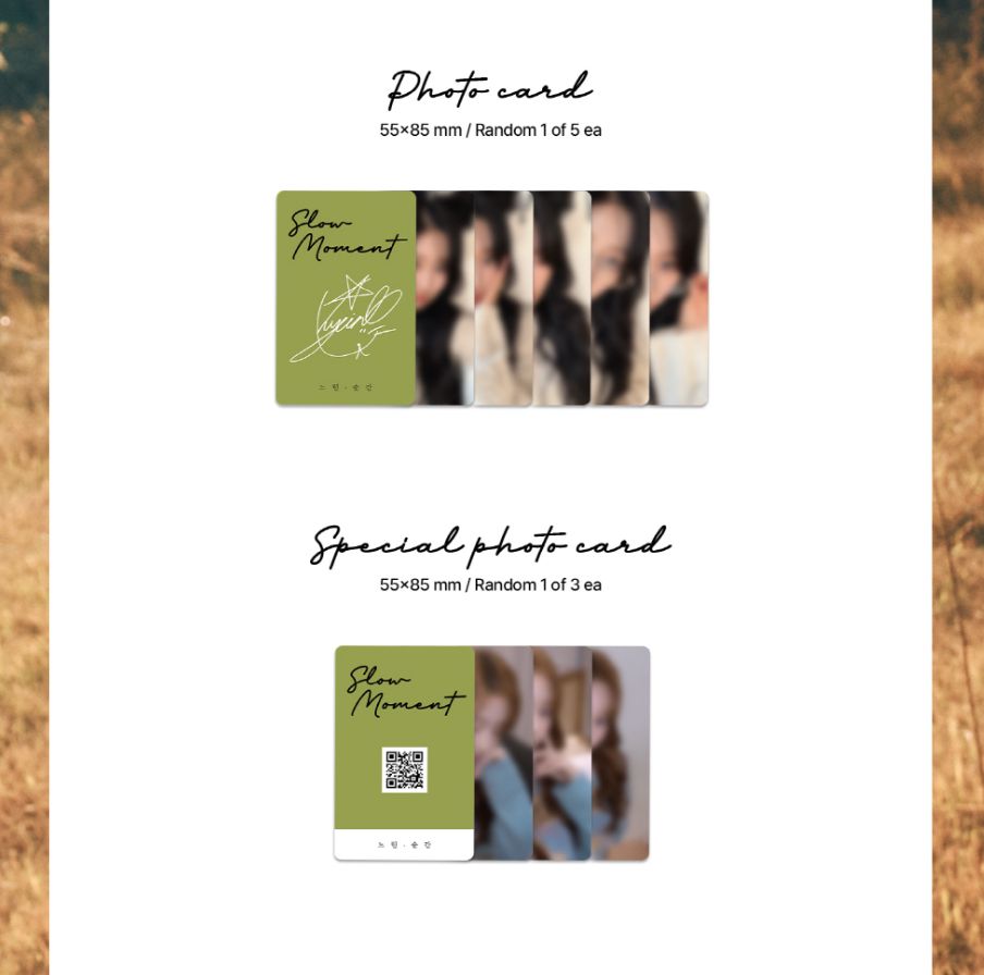 YEIN (LOVELYZ) - SLOW MOTION (THE FIRST PHOTO BOOK) Nolae