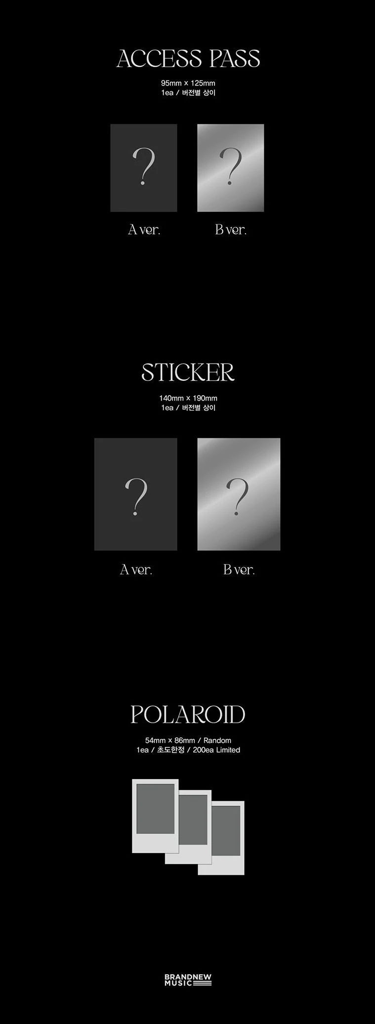 AB6IX - 5TH EP [A to B] Nolae Kpop