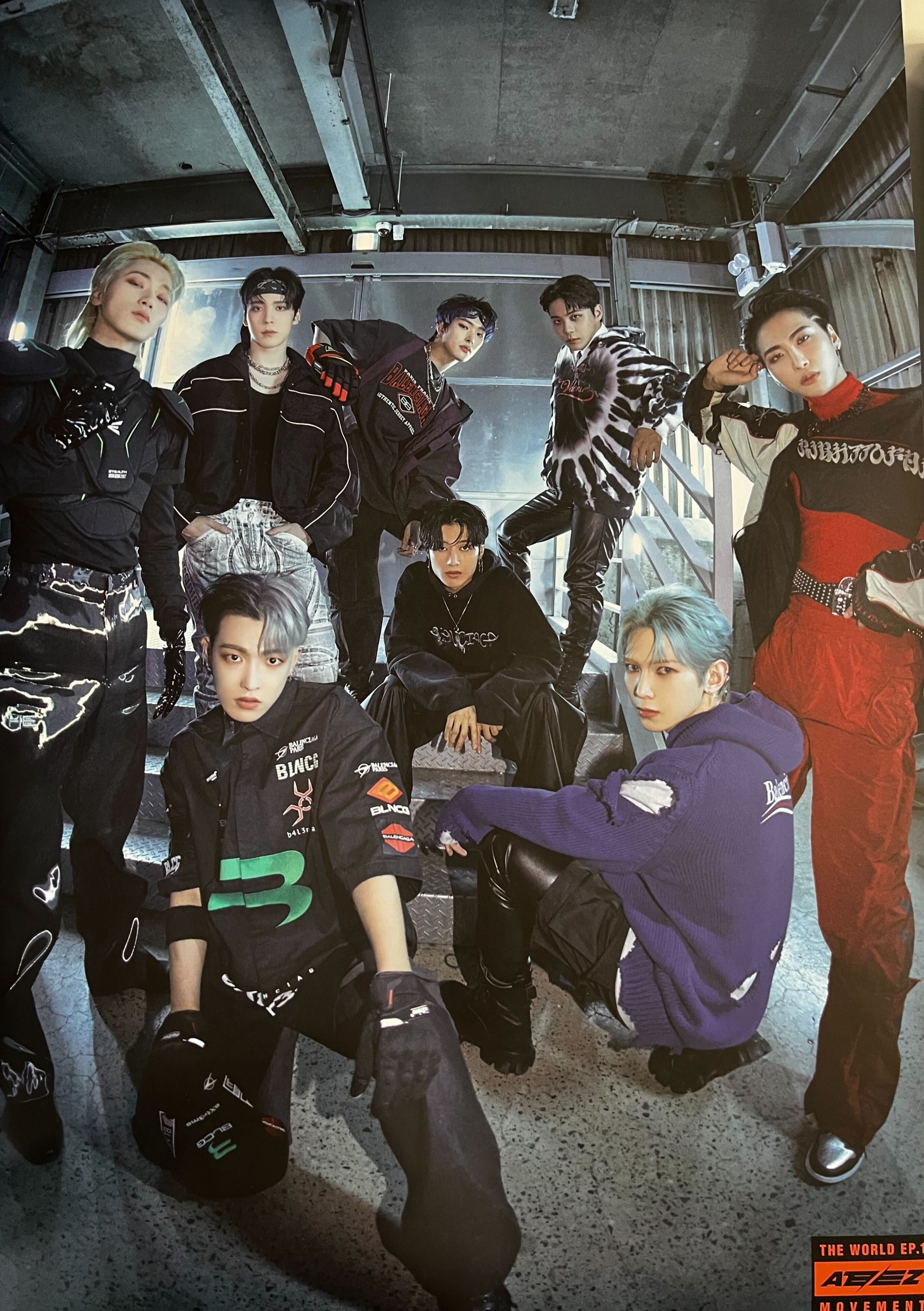 ATEEZ - THE WORLD EP.1 : MOVEMENT POSTER