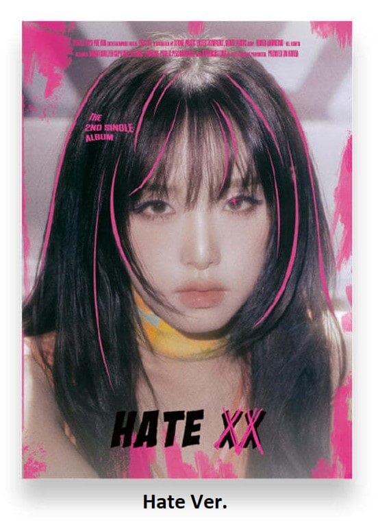 CHOI YENA - HATE XX (2ND SINGLE ALBUM)