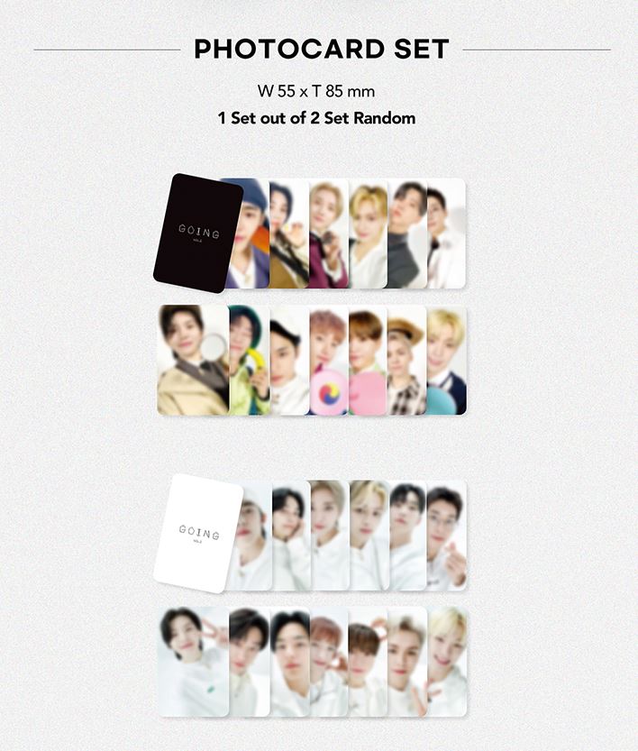 SEVENTEEN GOING MAGAZINE トレカ SEVENTEEN - GOING Magazine Vol.2