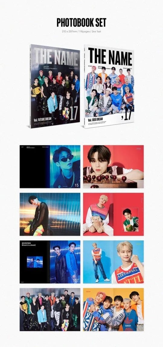 SEVENTEEN - THE NAME 17 2022 SVT PHOTOBOOK