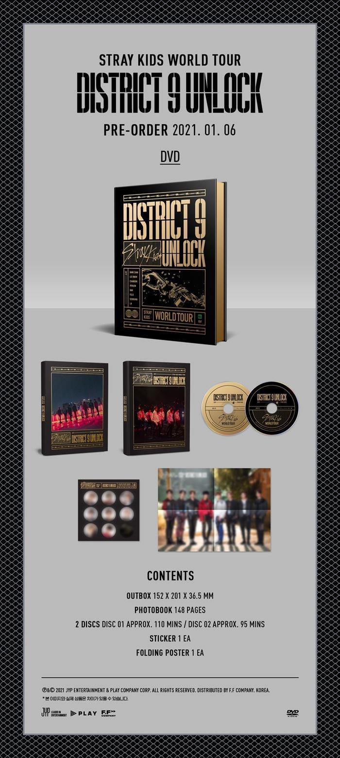 STRAY KIDS - WORLD TOUR 'DISTRICT 9 UNLOCK' (DVD)